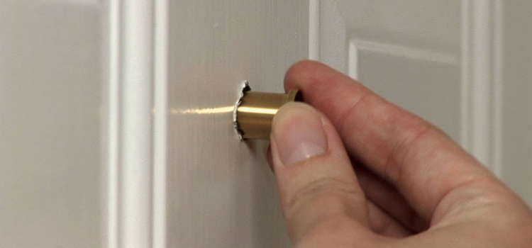 peephole door repair in Modesto